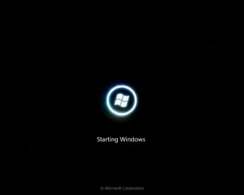 Radiant Windows 7 Boot Screen