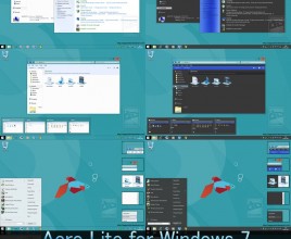 Aero lite final theme for windows 7