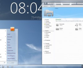 Azure theme for windows 7