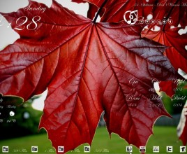 Beautiful Fonts Windows 7 Rainmeter Skin