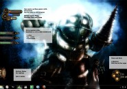 Bio Shocking Rainmeter Theme For Windows 7