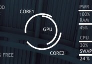 Blacky Lines Rainmeter Theme