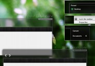 Blaque theme for windows 7