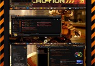 Caution theme for windows 7
