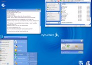 Crystallined Windows Blind Theme