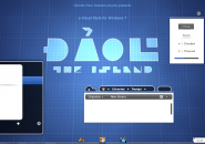 Dao blank island theme for windows 7