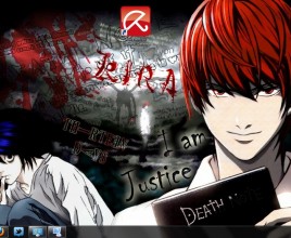 Death note theme for windows 7