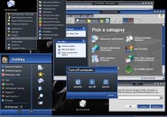 Electric Blue III Windows Blind Theme