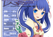 Erika Furudo Windows 7 Rainmeter Theme