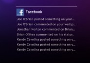 Facebook Notification Reader Rainmeter Theme For Windows 7