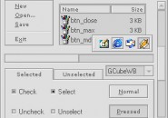 Giga Cubes Windows Blind Theme