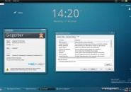Ginger Bar Rainmeter Skin For Windows 7