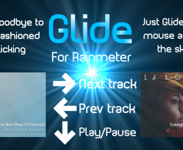 Glide Windows 7 Rainmeter Theme