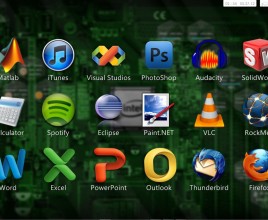 Hot Corners Windows 7 Rainmeter Theme