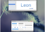 Leon theme for windows 7