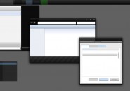 Mock up psd resource theme for windows 7