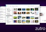 New zutro theme for windows 7