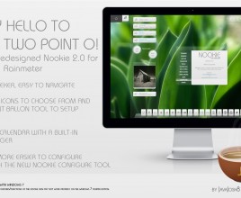 Nookie II Windows 7 Rainmeter Skin