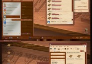 PLYWOOD Windows Blind Theme