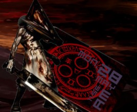 Pyramid Head Rainmeter Skin