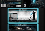 Red faction theme for windows 7