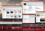 Red ice theme for windows 7