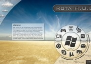 Rota HUD Windows 7 Rainmeter Skin