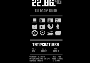 Siberian Rainmeter Theme