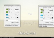 Slide Switch Parched Rainmeter Theme For Windows 7
