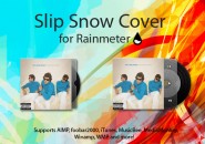 Slip Snow Cover Rainmeter Skin