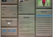 Vidko Pakete Rainmeter Theme
