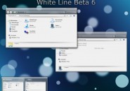 White line beta 6 updated theme for windows 7