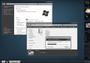 White line theme for windows 7
