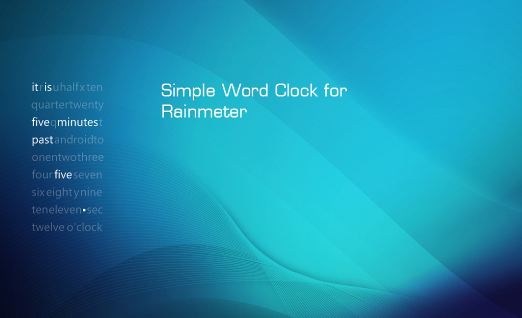 Windows 7 Utilities Rainmeter Skins