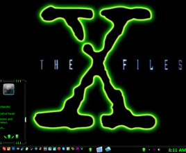 X files updated theme for windows 7