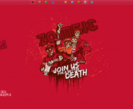 Zombie Rainmeter Theme For Windows 7