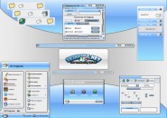 Zooming Windows Blind Theme