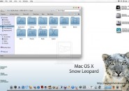 snow leopard final theme for windows 7