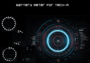 Battery Meter Rainmeter Skins