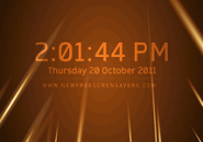 Colour Background Screensaver