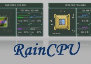 RainCPU Rainmeter Skins