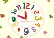 Plasticine Analog Clock Screensaver