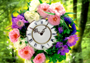 Wreath Clock Screensaver