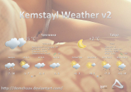 Kemstayl Weather Rainmeter Theme