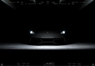 Lamborghini Black Windows7 Rainmeter Theme