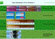 LessDistract Visual Style for Windows7