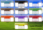 Luna XPander Visual Style Theme for Windows7