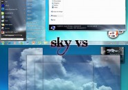 Sky VS Visual Style Theme for Windows7