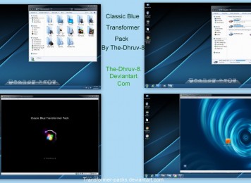 Classic blue Skin pack V2.0 X64 Windows 7  Visual Style