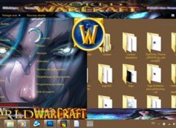 world of warcraft Windows 7 Visual Styles